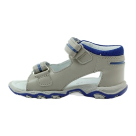 Sandalen met klittenband Bartek 31825 grijs blauw 2