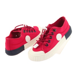 Big Star Rode grote ster 374004 sneakers rood 5
