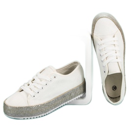 Witte espadrilles 2