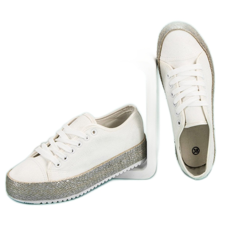 Witte espadrilles 2