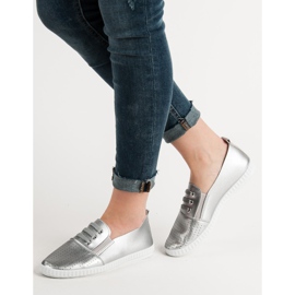 Super Mode Zilveren sneakers grijs 1
