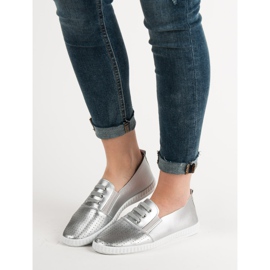 Super Mode Zilveren sneakers grijs 6