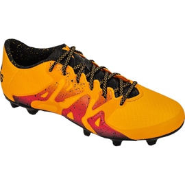Adidas X 15.3 FG / AG M S74632 voetbalschoenen oranje veelkleurig 2