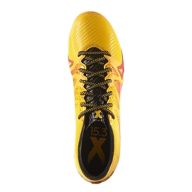 Adidas X 15.3 FG / AG M S74632 voetbalschoenen oranje veelkleurig 4