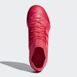 Adidas Nemeziz Tango 17.3 Tf Jr CP9238 voetbalschoenen rood veelkleurig 4