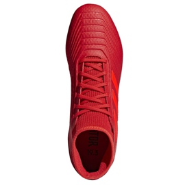 Adidas Predator 19.3 Sg M D97958 voetbalschoenen rood rood 2
