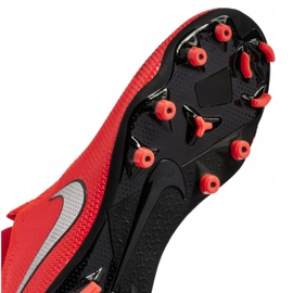 Nike Phantom Vsn Elite Df Mg Jr AO3289-600 voetbalschoenen rood veelkleurig 5
