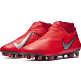 Nike Phantom Vsn Academy Df FG / MG M AO3258-600 voetbalschoenen rood rood 3