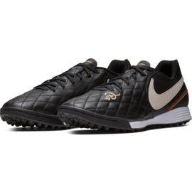 Nike Tiempo Legend X 7 Academy 10R Tf M AQ2218-027 voetbalschoenen zwart zwart 6