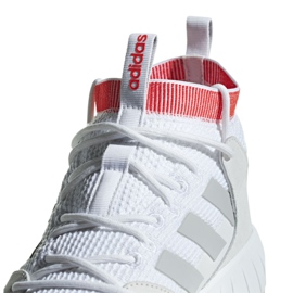 Adidas Questarstrike Mid M G25775 schoenen wit rood 2