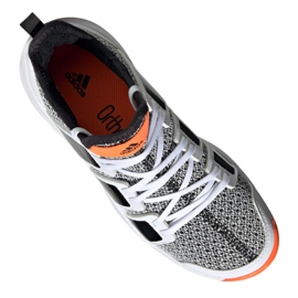 Adidas Stabil Jr F33830 handbalschoenen veelkleurig grijs 3