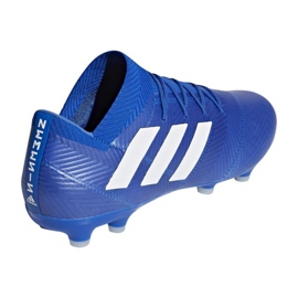 Adidas Nemeziz 18.2 Fg M DB2092 voetbalschoenen blauw blauw 2