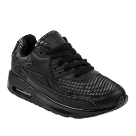 Zwarte sportschoenen sneakers B306A-61S 1