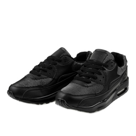 Zwarte sportschoenen sneakers B306A-61S 2