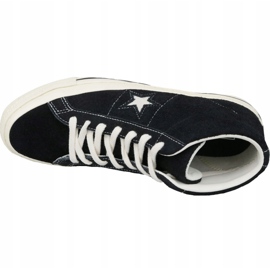 Converse One Star Ox Mid Vintage Suede M 157701C schoenen zwart 2
