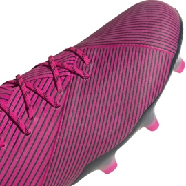 Adidas Nemeziz 19.1 Fg M F34407 voetbalschoenen roze roze 3