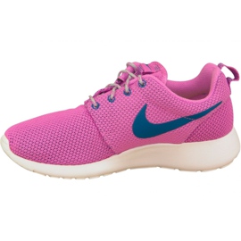 Nike Rosherun W 511882-502 schoen roze 1