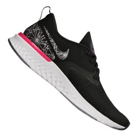 Nike Odyssey React 2 Flyknit Gpx M AT9975-002 schoen zwart 1