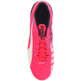 Voetbalschoenen Puma Evo Speed ​​​​3.3 Fg M 103014 03 roze roze 1