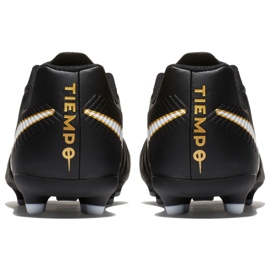 Nike Tiempo Rio Iv Fg Jr 897731-002 voetbalschoenen zwart zwart 5