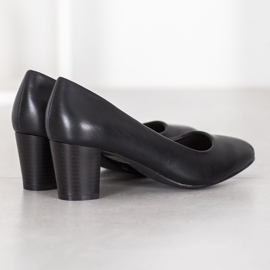 Sergio Leone Klassieke schoenen met hoge hakken zwart 1