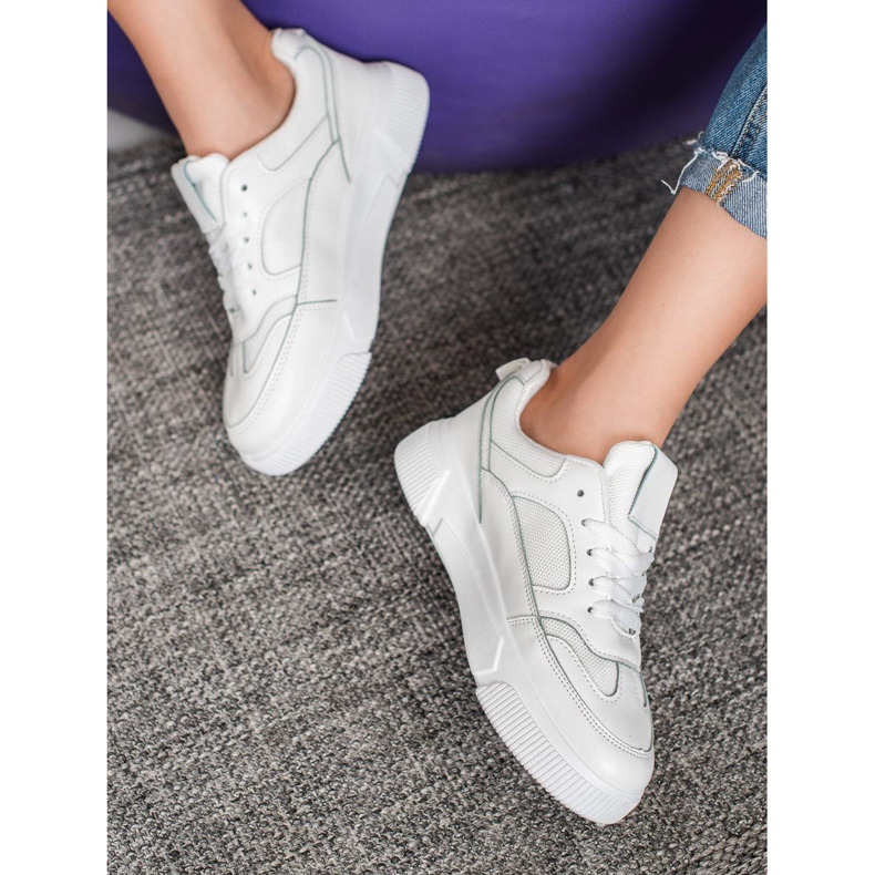 MCKEYLOR Platformschoenen wit 2