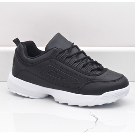 Zwarte sportschoenen, DS2-1 sneakers 1