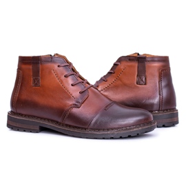 Joker Herenlaarzen Polish Leather Boots Cognac Testo bruin 6