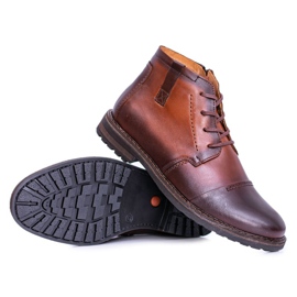 Joker Herenlaarzen Polish Leather Boots Cognac Testo bruin 3