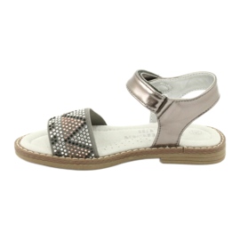 American Club GC08/20 Pewter metallic sandalen voor meisjes zilver 2