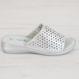 J. Star Lichte comfortabele pantoffels grijs 3
