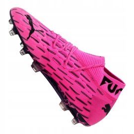 Puma Future 6.1 Netfit Fg / Ag M 106179-03 voetbalschoenen roze, zwart roze 4