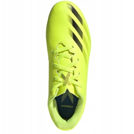 Adidas X Ghosted.4 FxG Jr FW6933 voetbalschoenen geel veelkleurig 2