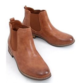 Klassieke Chelsea-laarzen voor dames Gerd Camel bruin 2