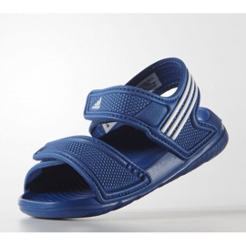 Adidas Akwah 9 Jr S74649 sandalen blauw 4