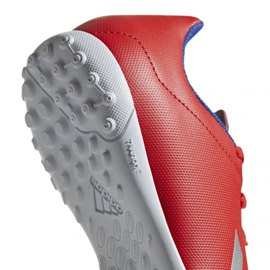 Adidas X 18.4 Tf Jr BB9417 voetbalschoenen sinaasappels en rood rood 5