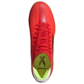 Indoorschoenen adidas X Speedflow.3 In M FY3300 rood sinaasappels en rood 1