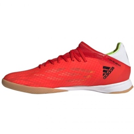 Indoorschoenen adidas X Speedflow.3 In M FY3300 rood sinaasappels en rood 2