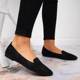 Zwarte lordsy-schoenen voor dames van Sergio Leone 5