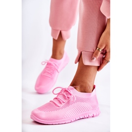 FM1 Roze Sequro-sportschoenen voor dames 1