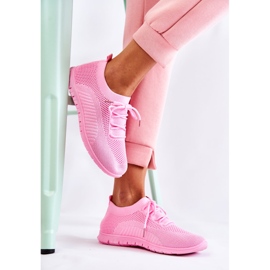 FM1 Roze Sequro-sportschoenen voor dames 2