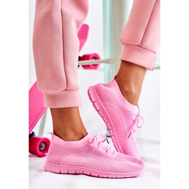 FM1 Roze Sequro-sportschoenen voor dames 4