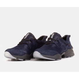 Marco Shoes Sportsneakers van hoogwaardig natuurlijk suède blauw 4