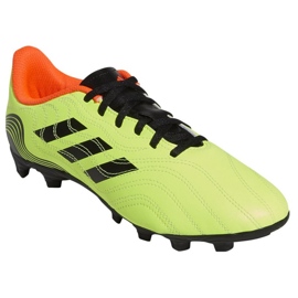 Adidas Copa Sense.4 FxG M GW3581 schoenen geel geel 3