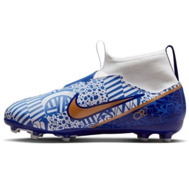 Nike Zoom Mercurial Superfly 9 Academy CR7 FG/MG Jr DQ5324 182 voetbalschoenen blauw blauw 1
