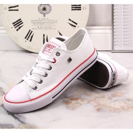 Witte halve sneakers Big Star T274022 6