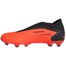 Adidas Predator Accuracy.3 Fg Ll M GW4595 voetbalschoenen sinaasappels en rood oranje 3